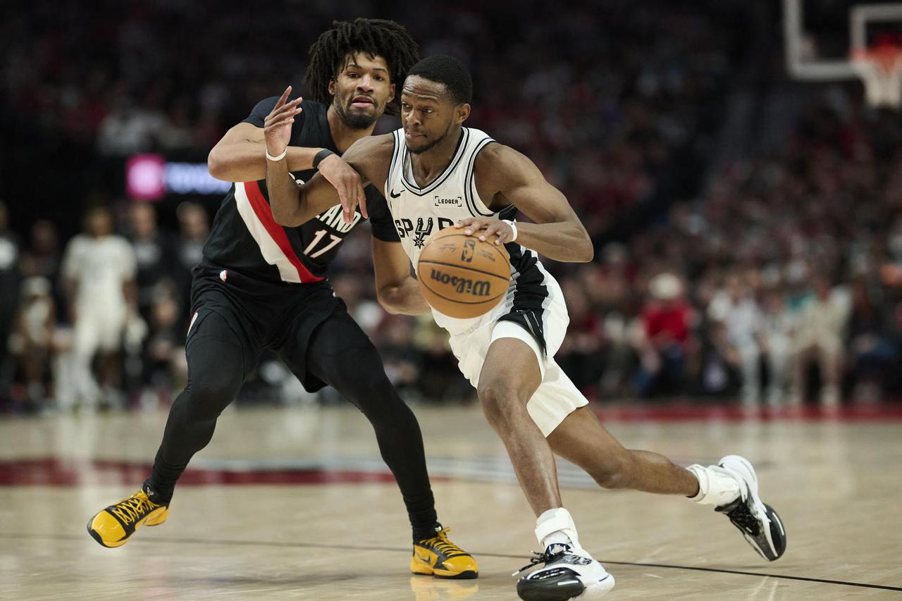 NBA: Playoffs-San Antonio Spurs at Portland Trail Blazers