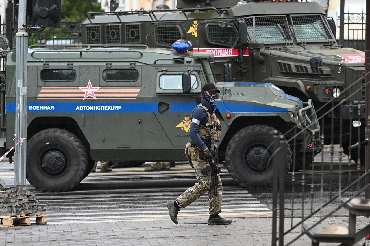 Wagner fighters deployed in Rostov-on-Don