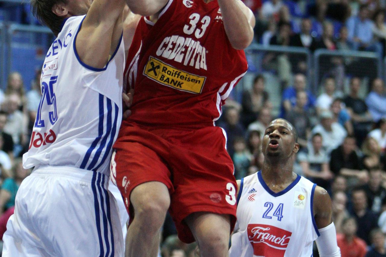 14.05.2013., KC Drazen Petrovic, Zagreb - Kosarkaska Liga za prvaka, 14 kolo, KK Cibona - KK Cedevita.Photo: Dalibor Urukalovic/PIXSELL