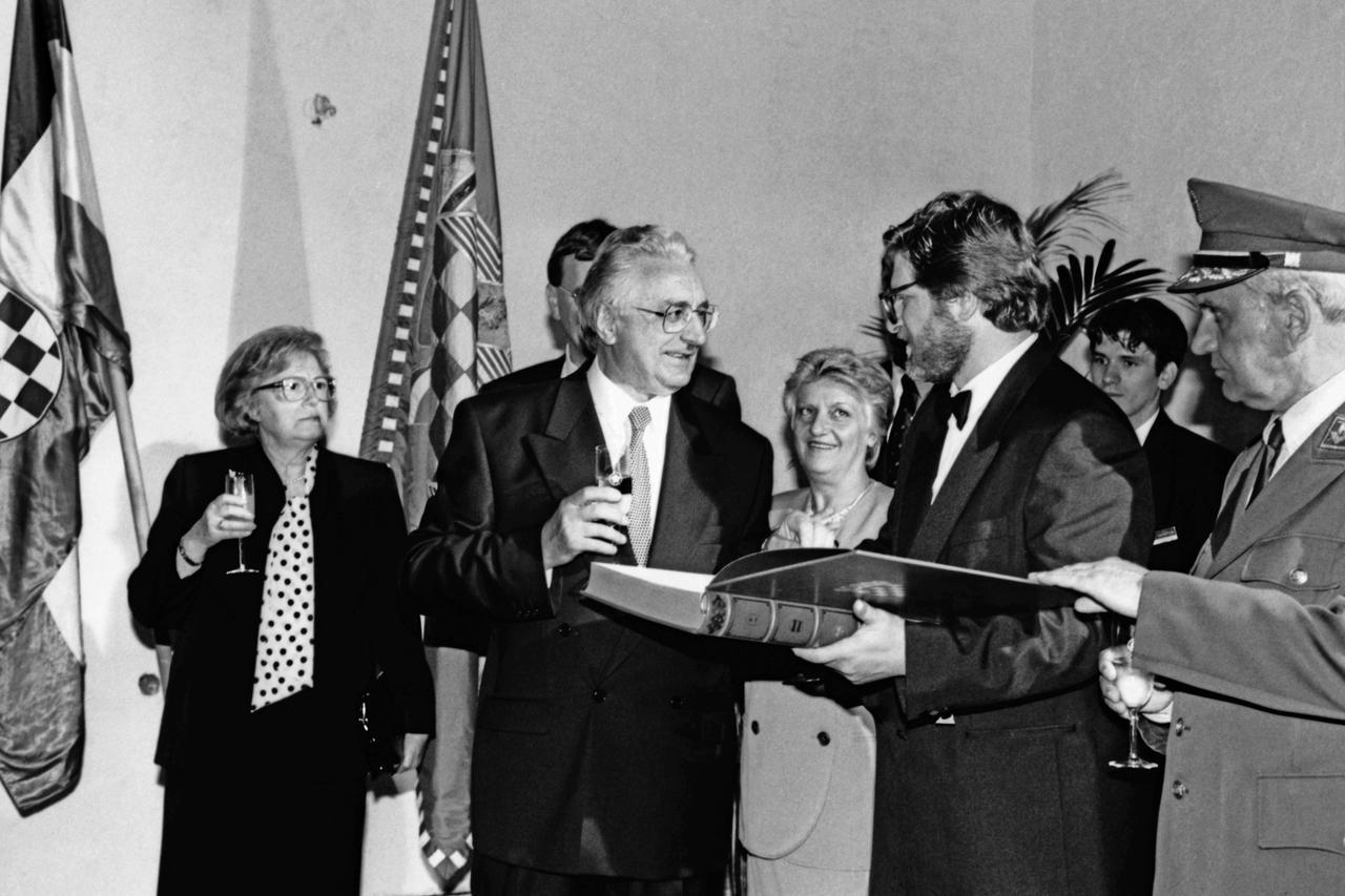 Franjo Tuđman i Zlatko Vitez