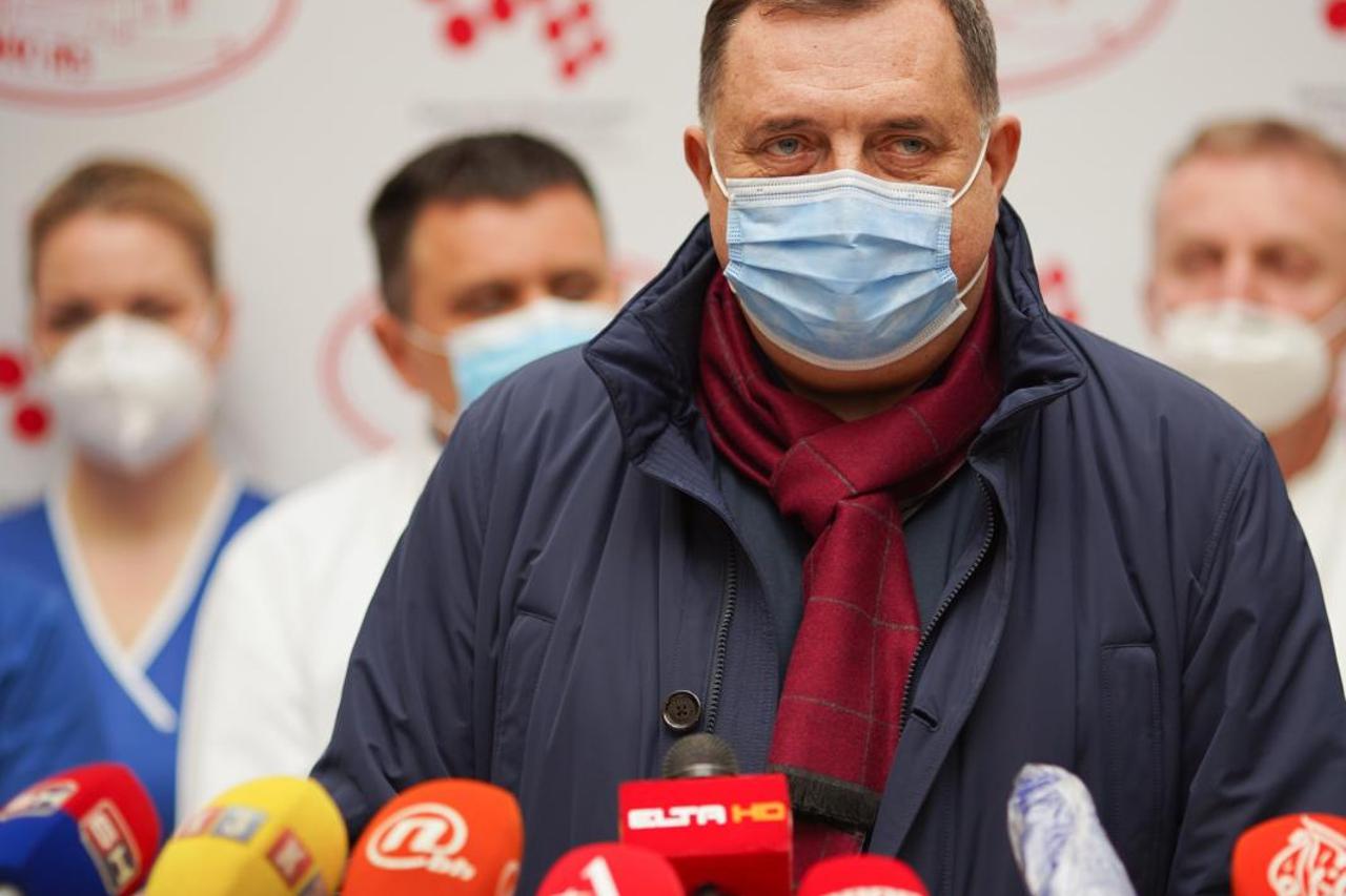 Banja Luka: Milorad Dodik obratio se medijima nakon izlaska iz bolnice