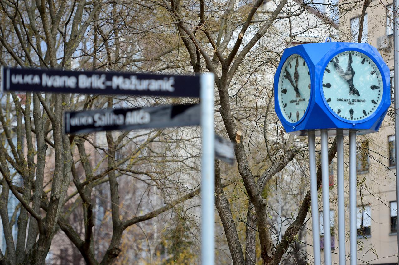 Postavljen sat na Malešnici