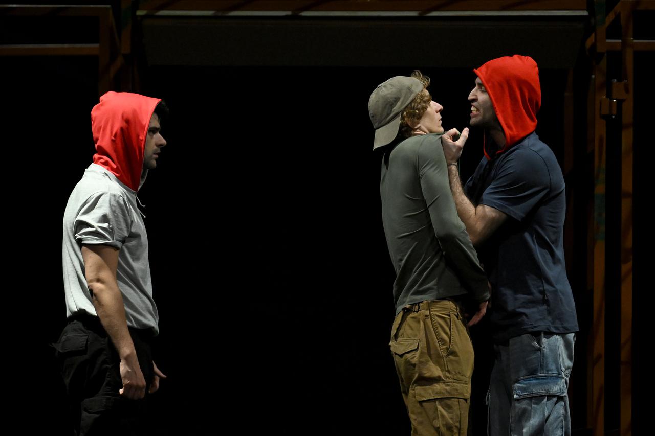 Zagreb: Proba predstave "Junaci Pavlove ulice" u Scenoteci