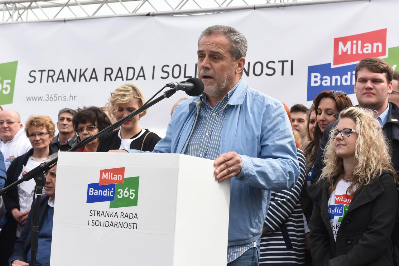 Proslava godisnjice Bandićeve stranke