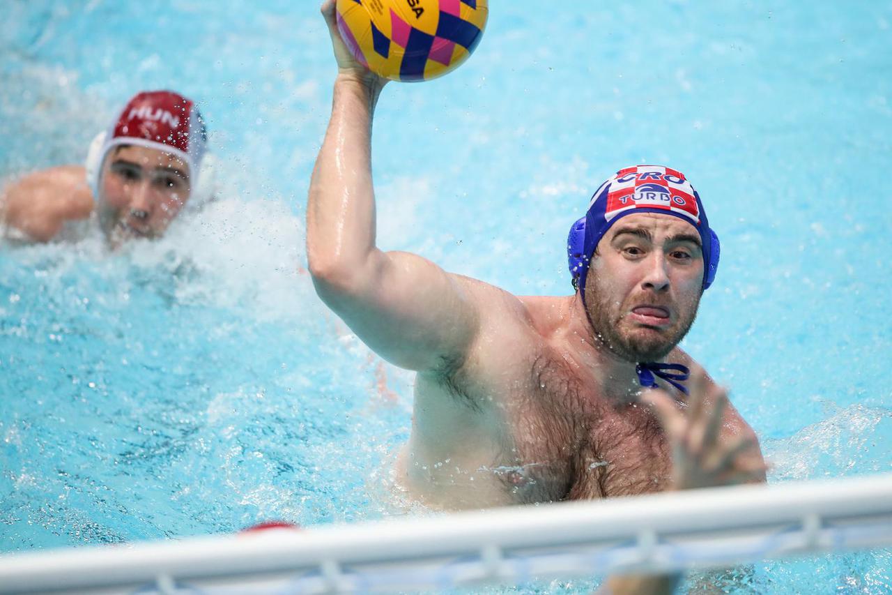 Zagreb: Svjetski kup u vaterpolu, Hrvatska - Mađarska