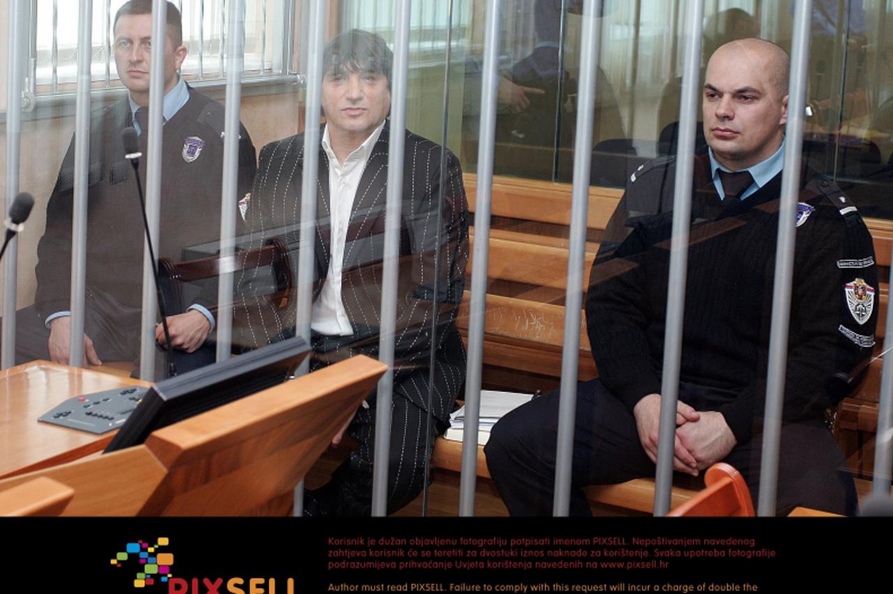 '20.04.2010., Beograd, Srbija - Pod jakim mjerama osiguranja u 14.30 sati u Specijalnom sudu pocelo je sudjenje Sretenu Jocicu (48), Zeljku Milovanovicu (43) i Milenku Kuzmanovicu (26), optuzenima za 