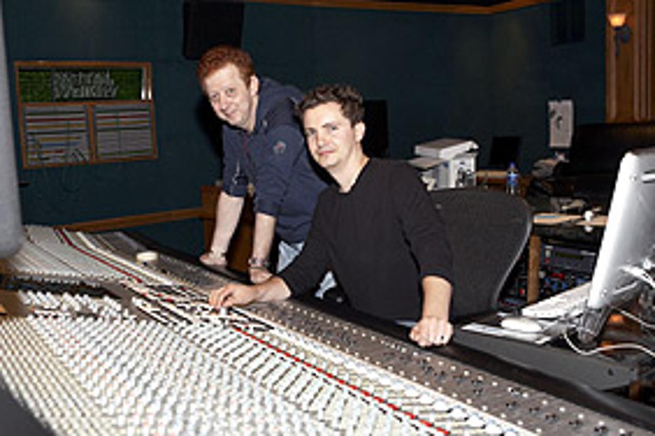 Jasenko Houra i Chris Crerar u studiju Metalworks u Torontu