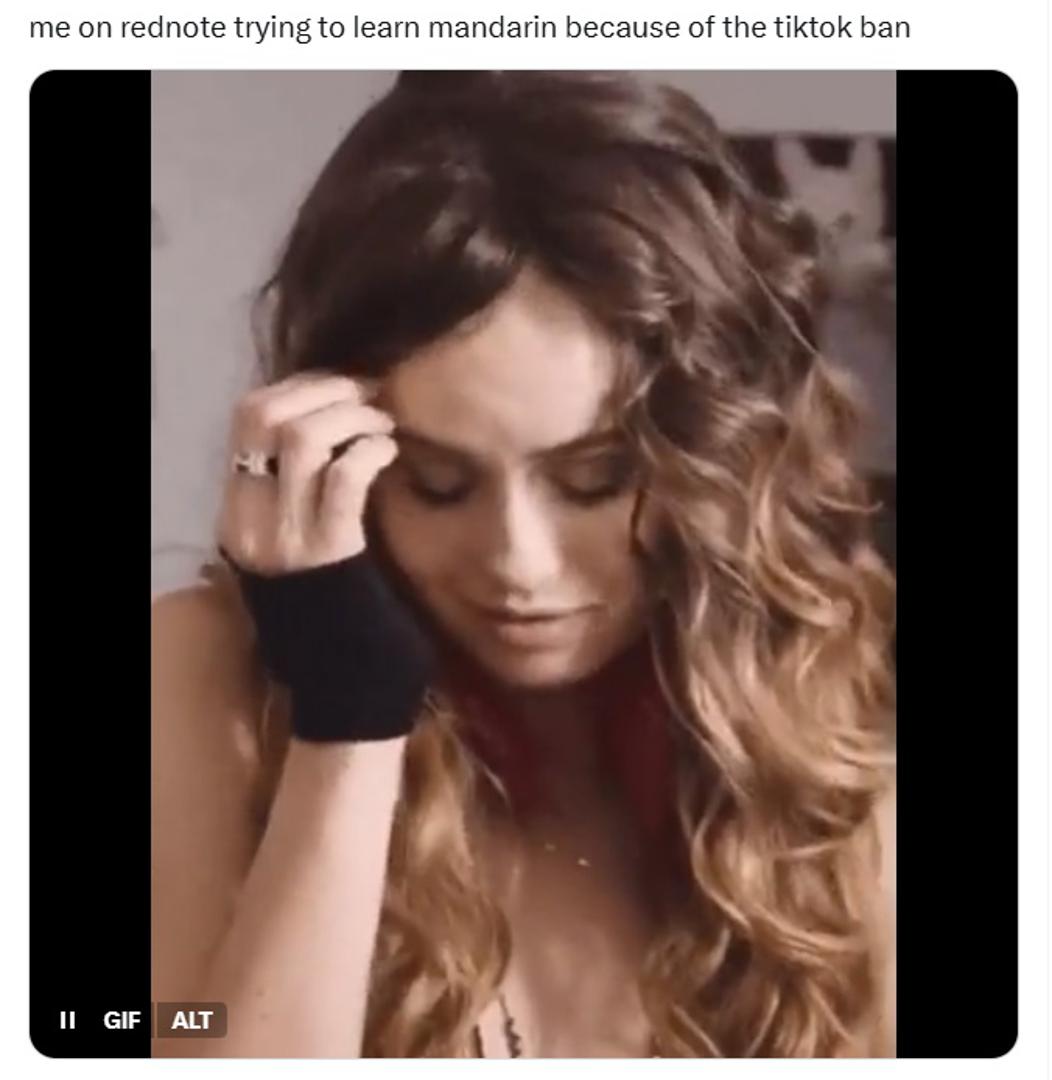 Neki su se našalili i kako sada na REDNoteu uče mandarinski zbog zabrane TikToka.

