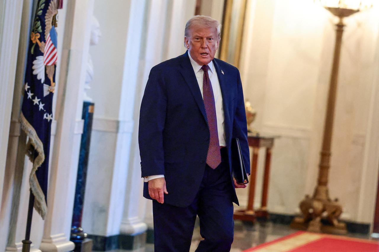 U.S. President Trump honors the NHL Stanley Cup champions Florida Panthers in Washington