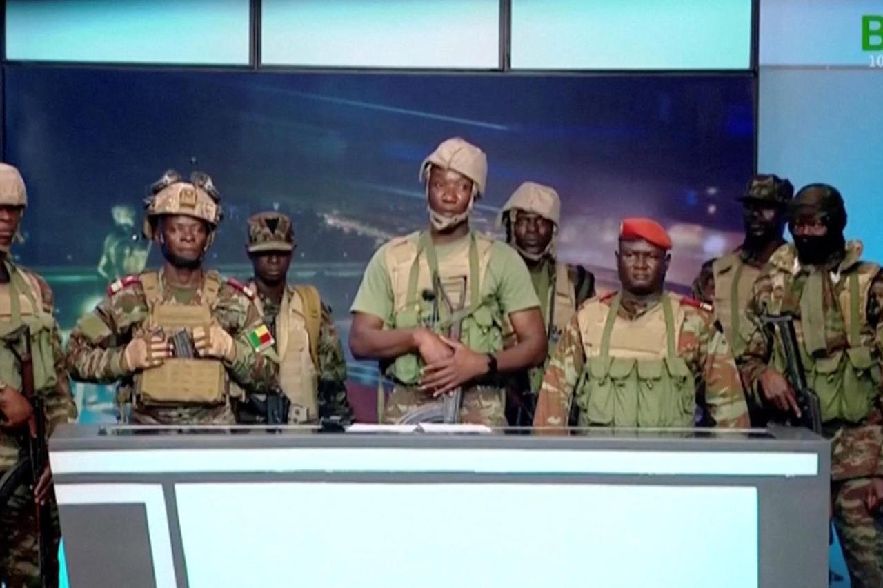 Soldiers appear Benin's national television claim to have seized power