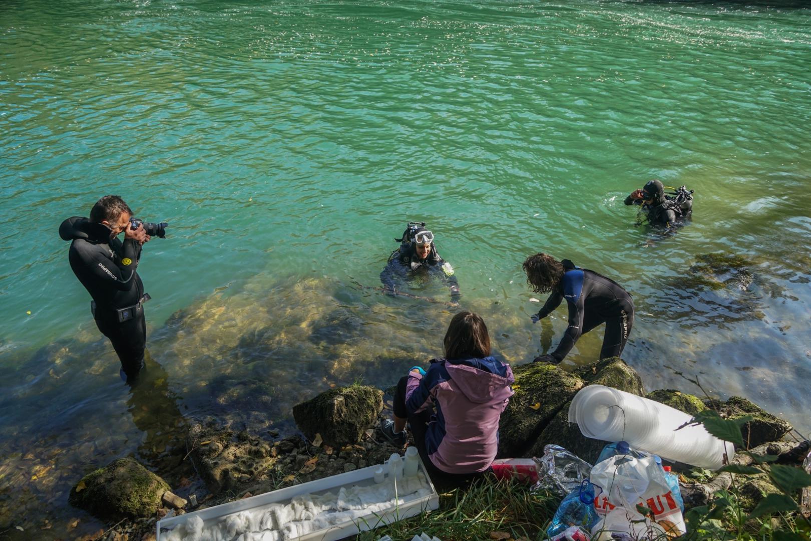 Srednjovjekovni mač izvučen je iz rijeke Vrbas u banjalučkom naselju Rekavice.