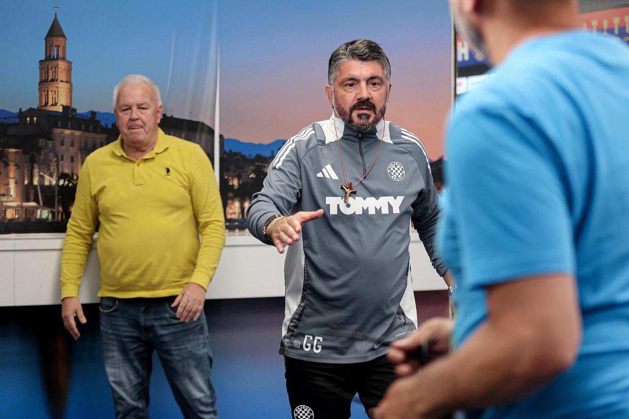 Split: Gennaro Gattuso održao konferenciju za medije