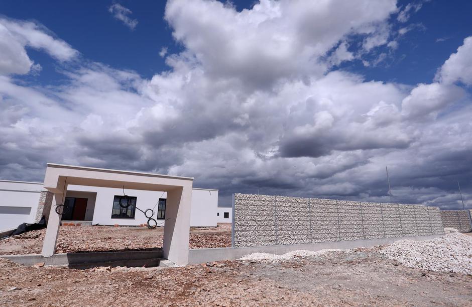 Kuća Mamićevih u izgradnji u okolici Ljubuškog