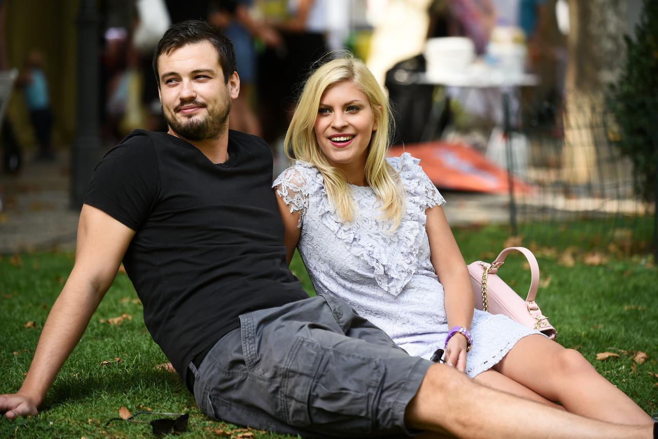 Zagreb, 10. rujna 2016. - Katarina Baban s deckom Igorom. Photo: Robert Gaspert