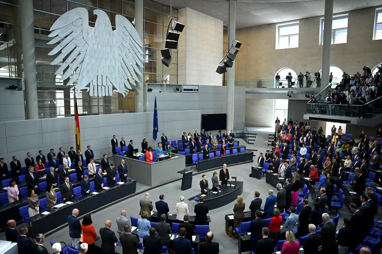 Plenum session of the Bundestag, in Berlin