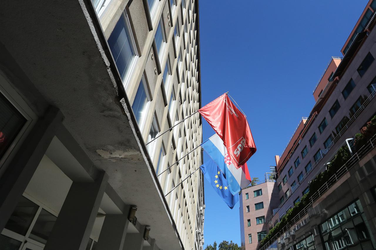 Zagreb: Zgrada na Iblerovom trgu u kojoj je središte SDP-a