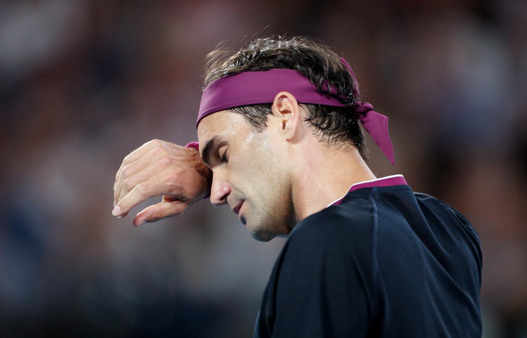 ... a Roger je izbjegao poglede prema loži gdje se nalazila njegova supruga