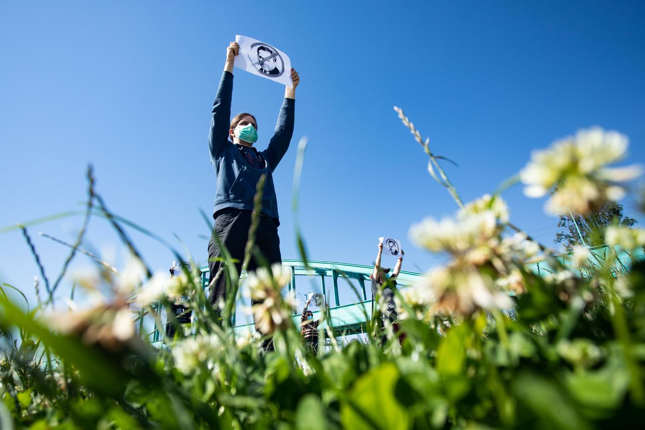 Zagreb: Prosvjedna akcija protiv Milana Bandića