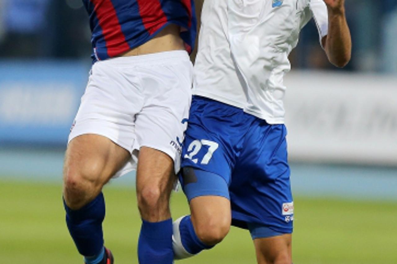 '31.08.2013., stadion Gradski vrt, Osijek - MAXtv Prva liga, 8. kolo, NK Osijek - HNK Hajduk. Susic Tino Sven, Misic Josip. Photo: Davor Javorovic/PIXSELL'