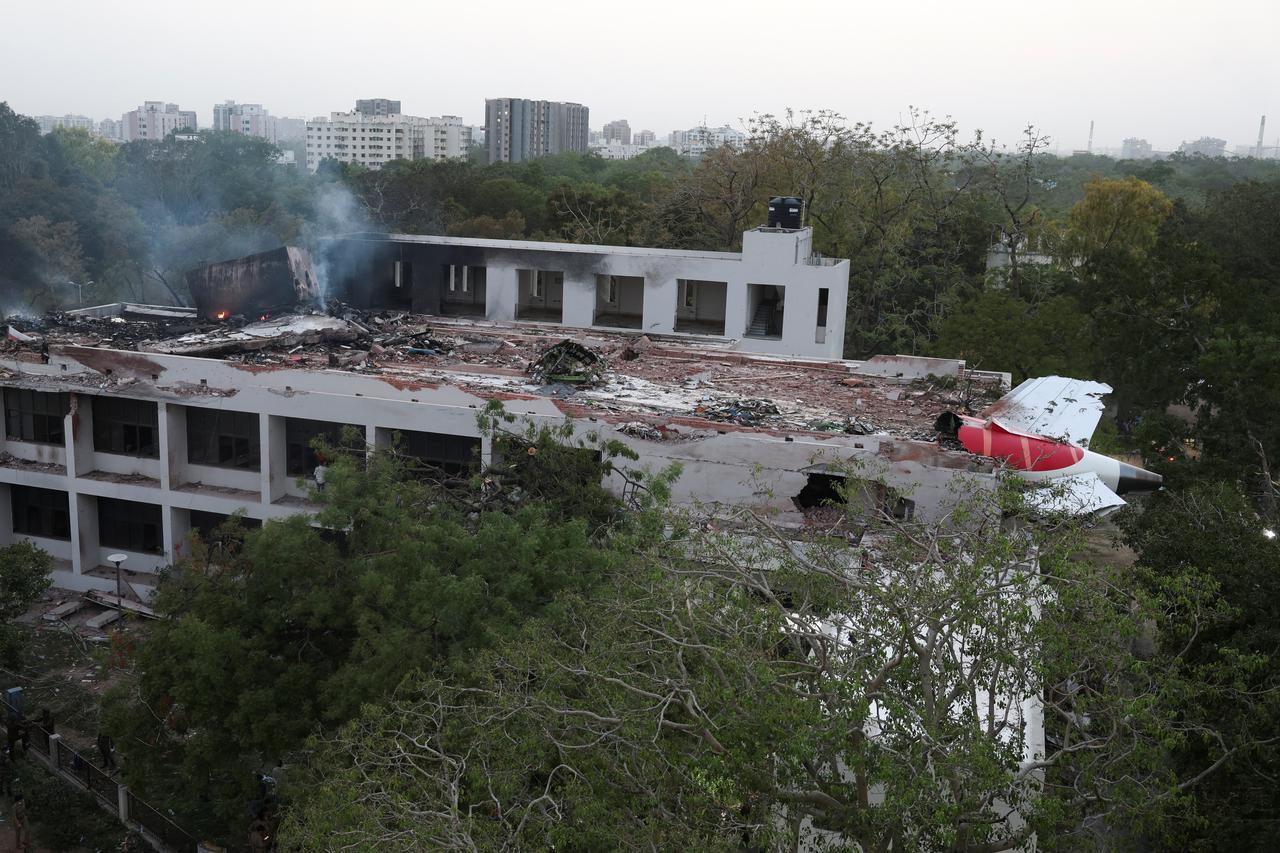 Air India plane crash in Ahmedabad