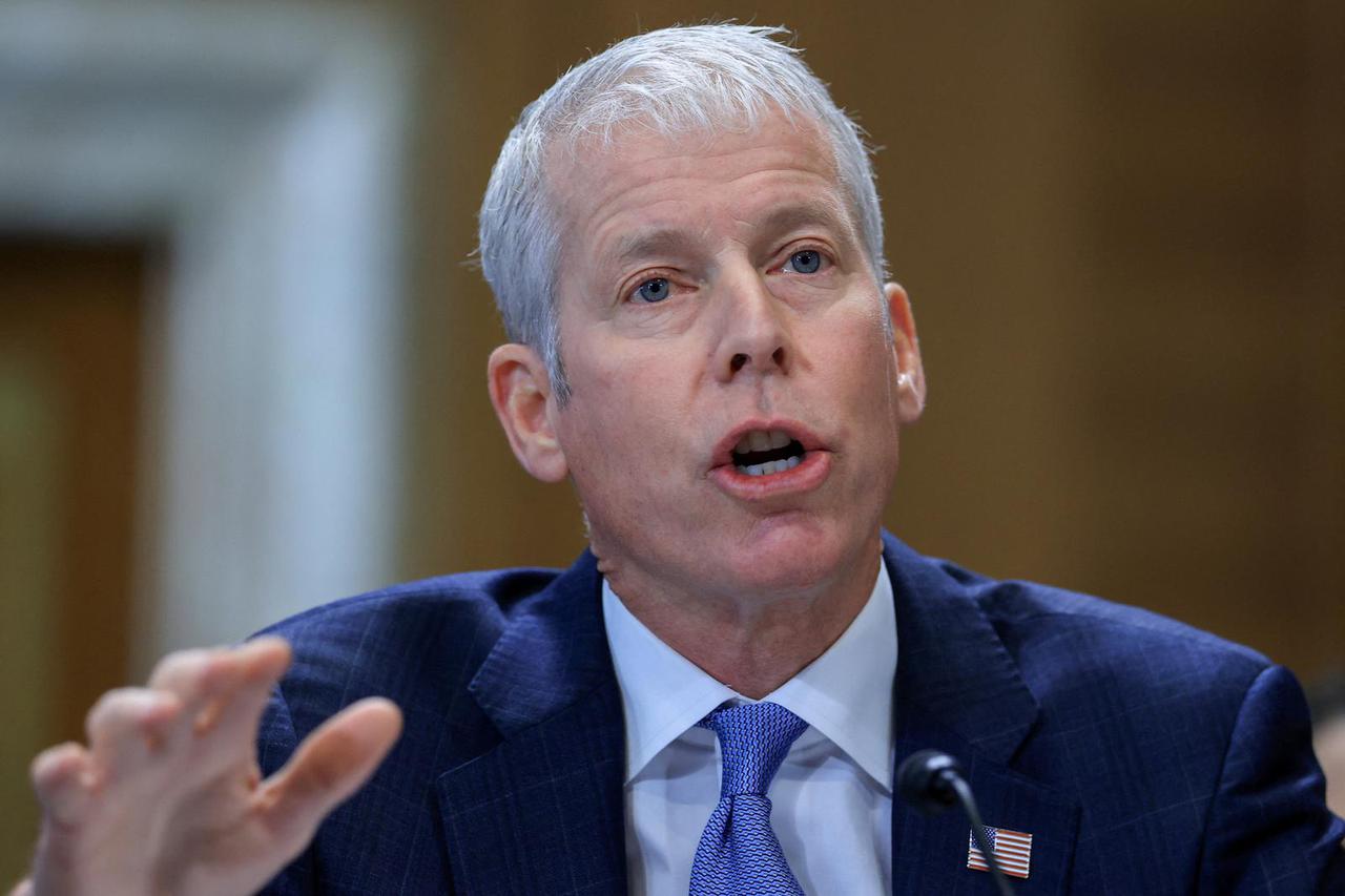 U.S. Energy Secretary Chris Wright testifies before a Senate Energy and Natural Resources Strategic Forces Subcommittee hearing on Capitol Hill in Washington