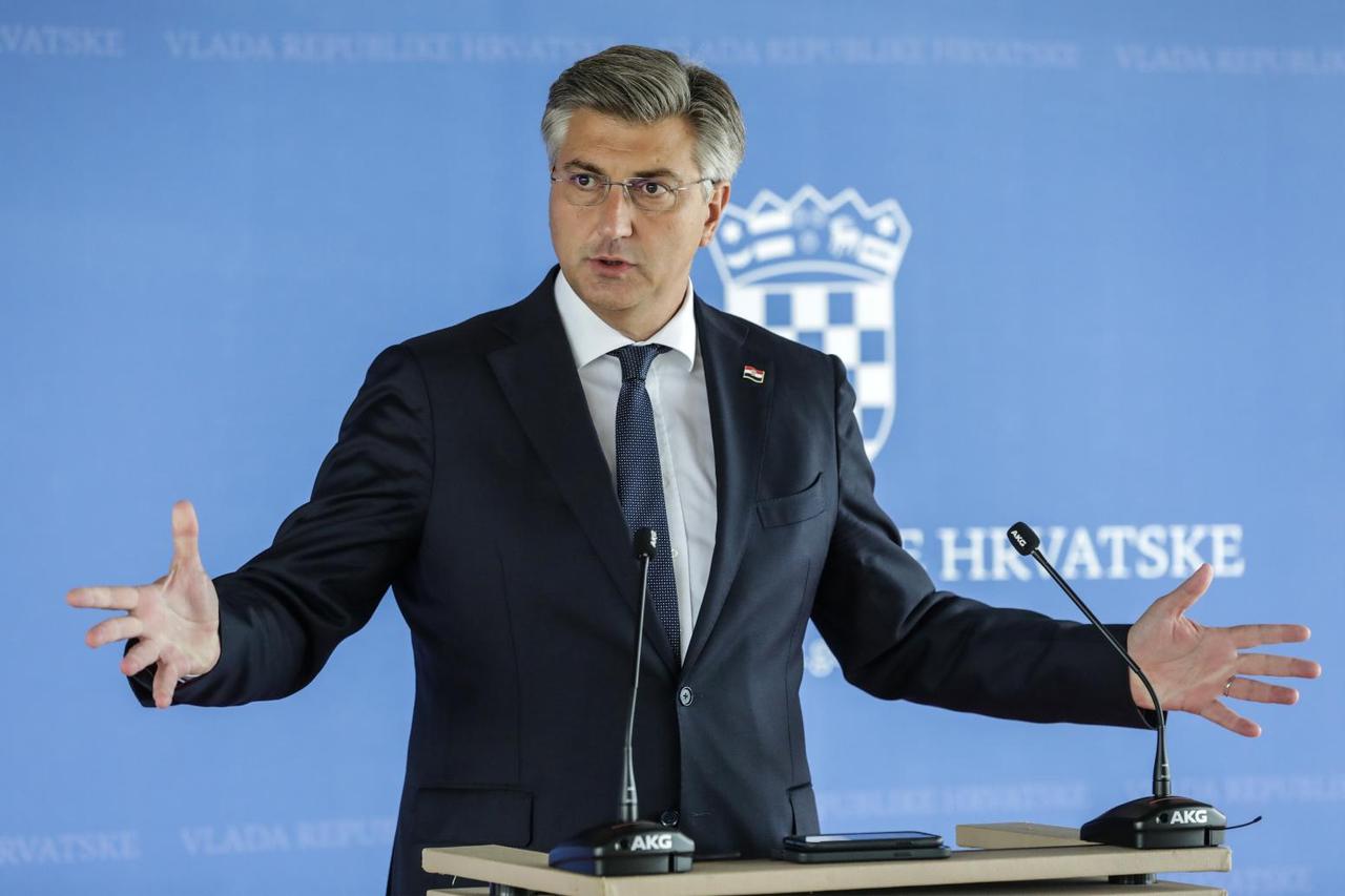Zagreb: Premijer Andrej Plenković obratio se medijima nakon završetka sjednice Vlade