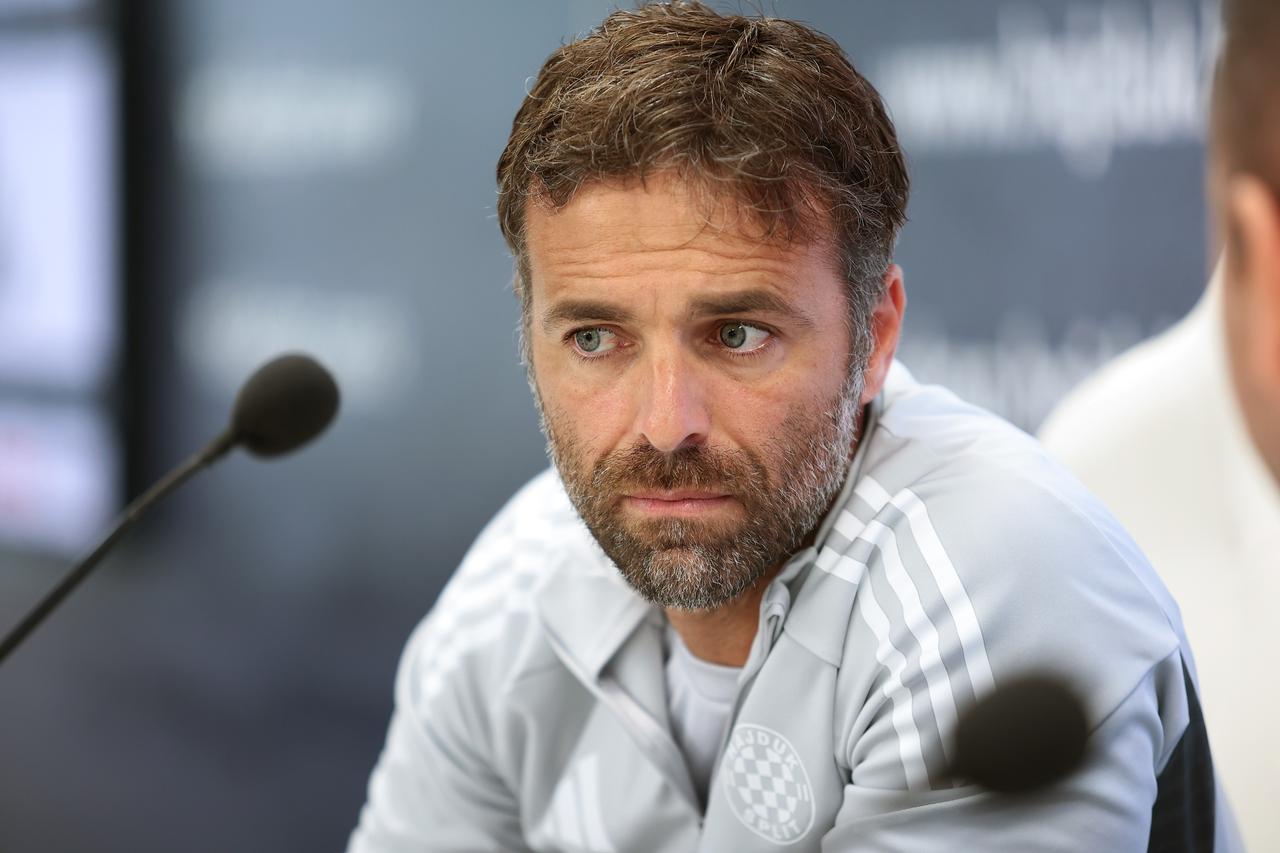 Split: Konferencija za medije Hajduka uoči utakmice s Istrom