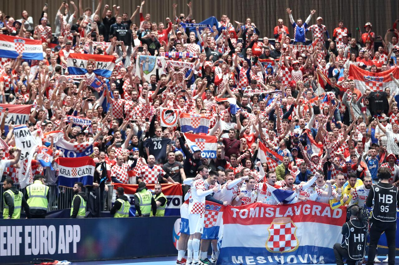 Graz: Hrvatska i Srbija susreli se u posljednjem kolu skupine A Europskog prvenstva u rukometu