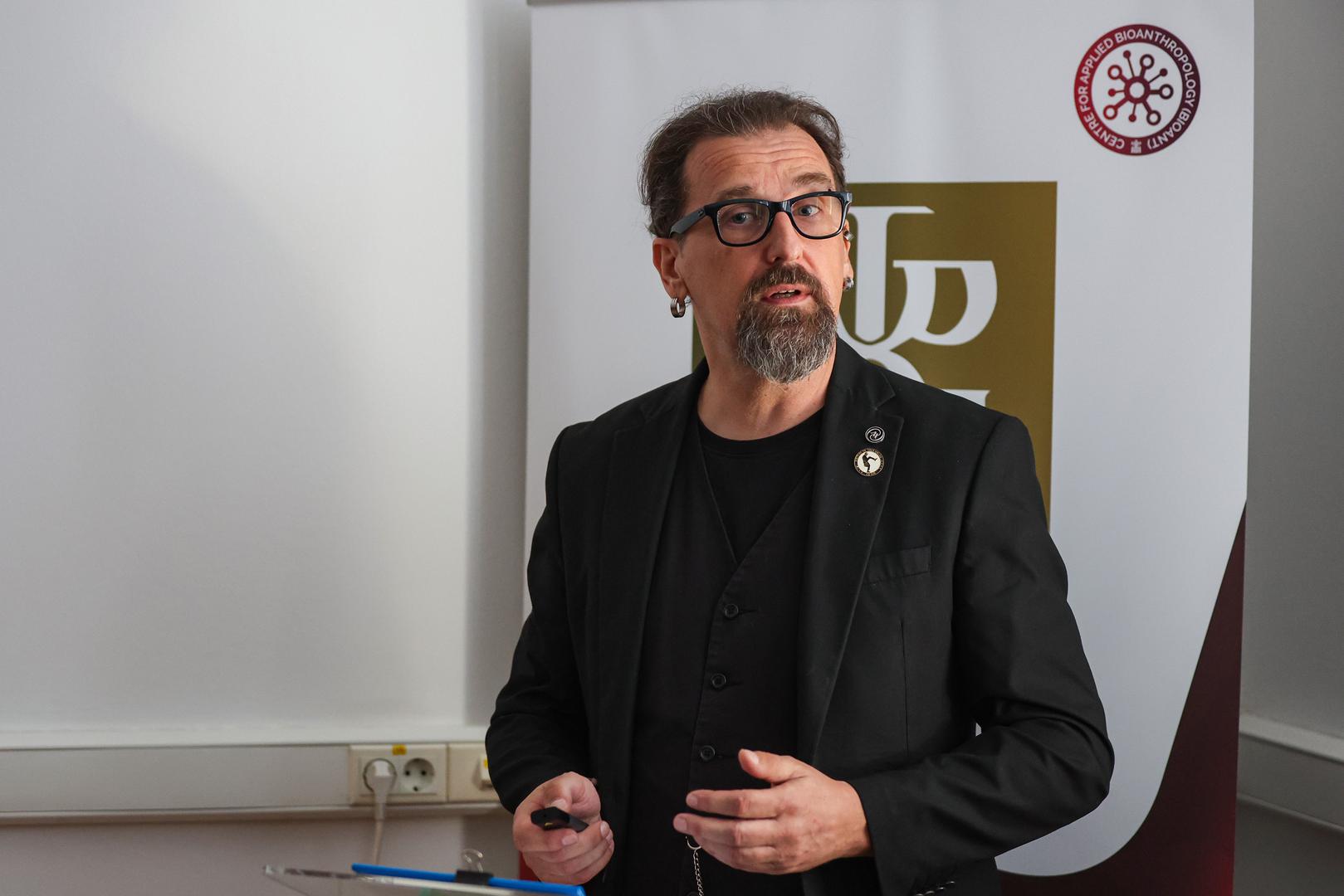 24.04.2026., Institut za antropologiju, Gajeva 32, Zagreb - Otvorenje obnovljenog Instituta za antropologiju. Damir Marjanovic.  Photo: Goran Stanzl/PIXSELL