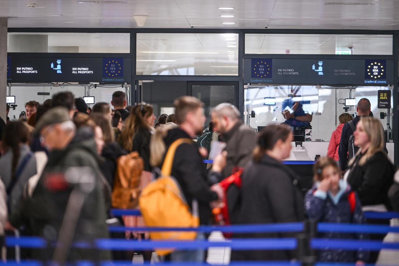 Zagreb: Započela je puna promjena Entry/Exit sustava (EES) u Zračnoj luci "dr. Franjo Tuđman"