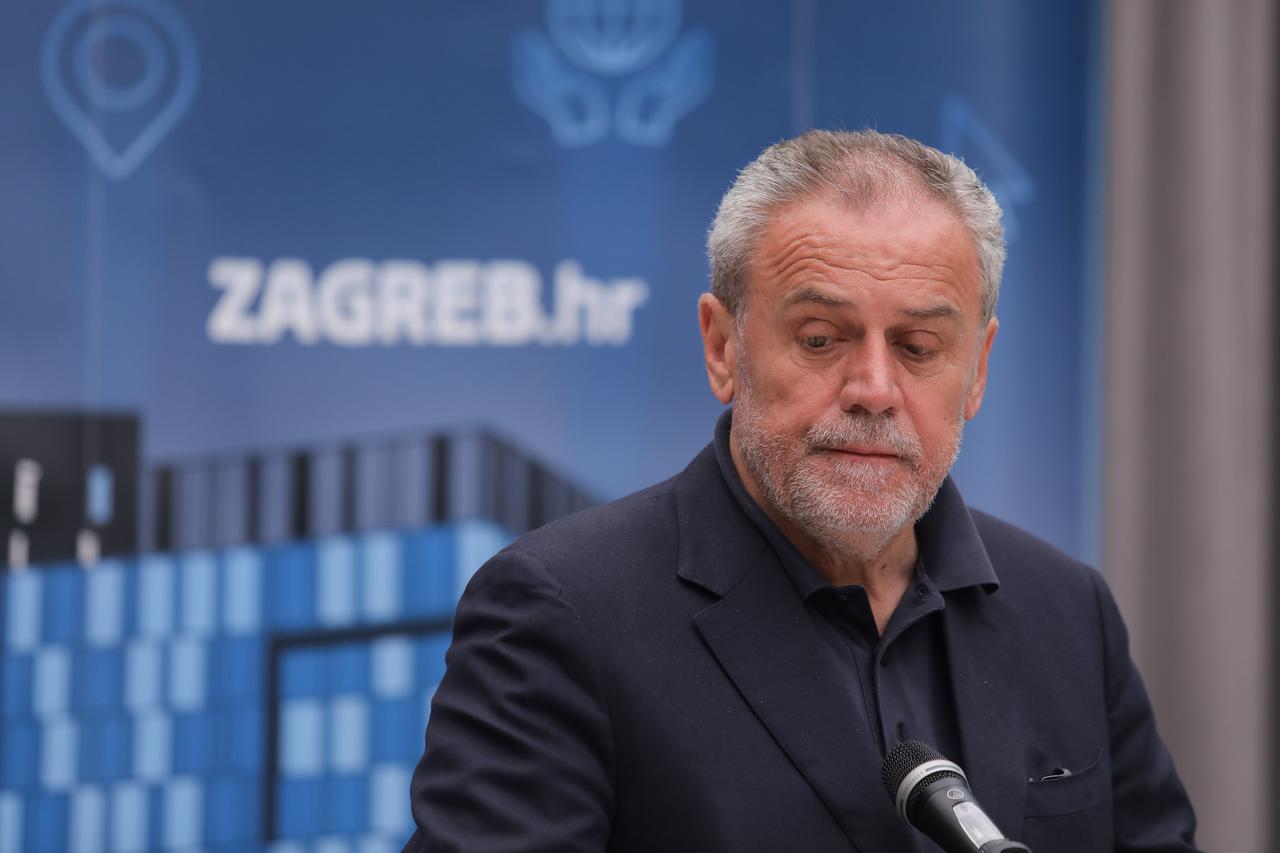 Zagreb: Konferencija za medije Stožera civilne zaštite grada Zagreba