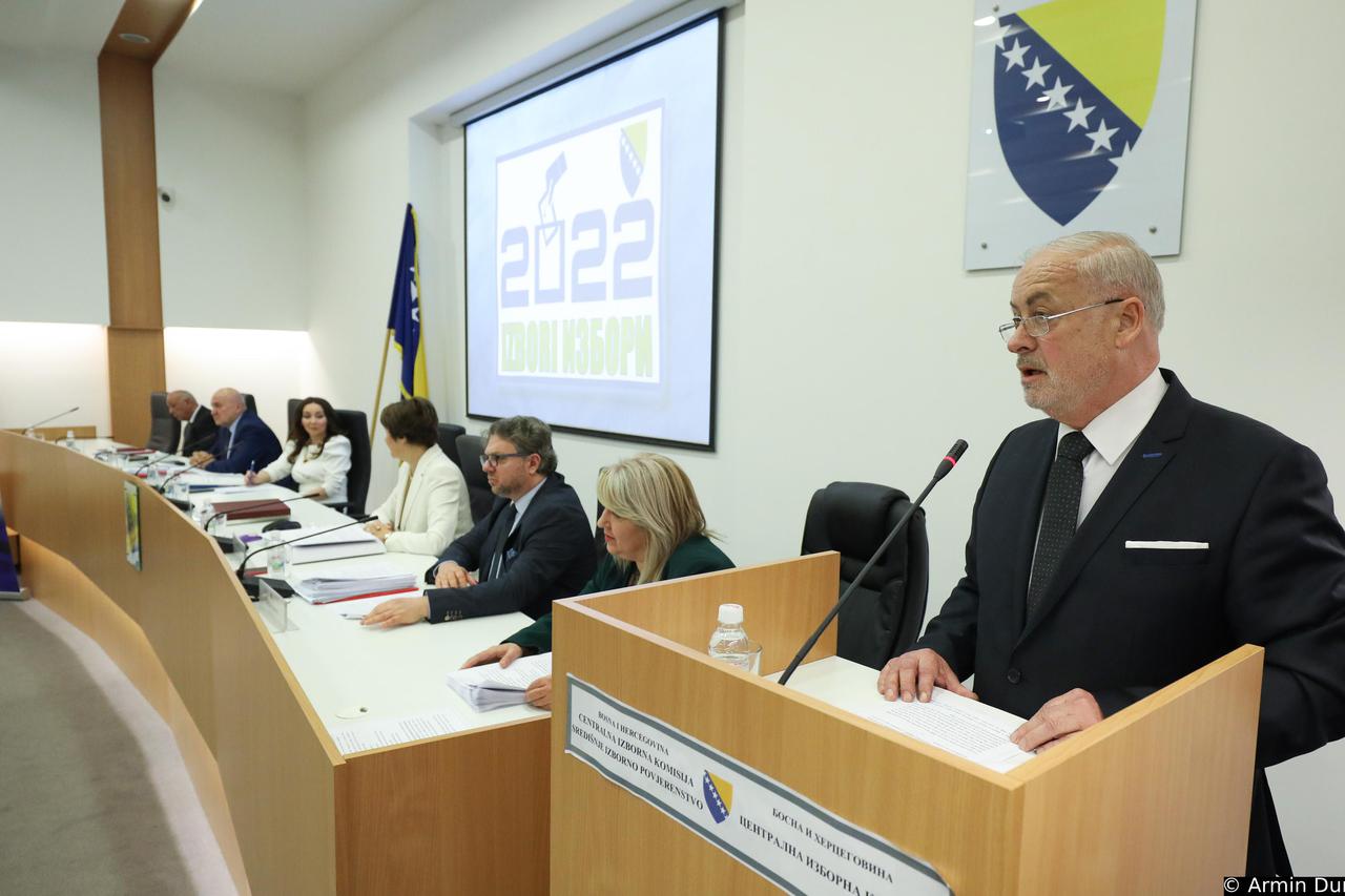 Sarajevo: Centralna izborna komisija objavila datum održavanja Općih izbora