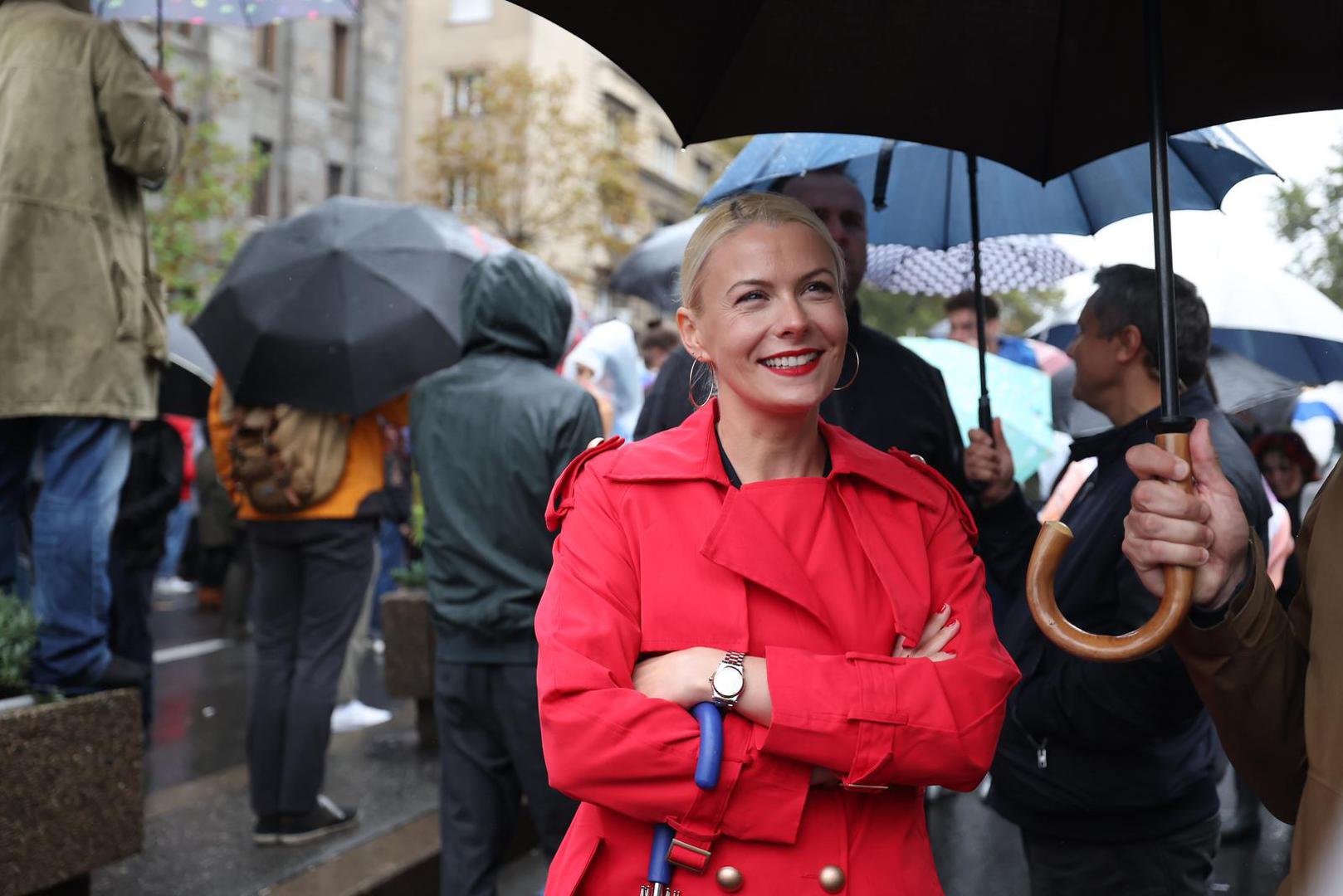 Partnerica srpske premijerke Ane Brnabić, Milica Đurđić, prisustvovala je Europrideu.
