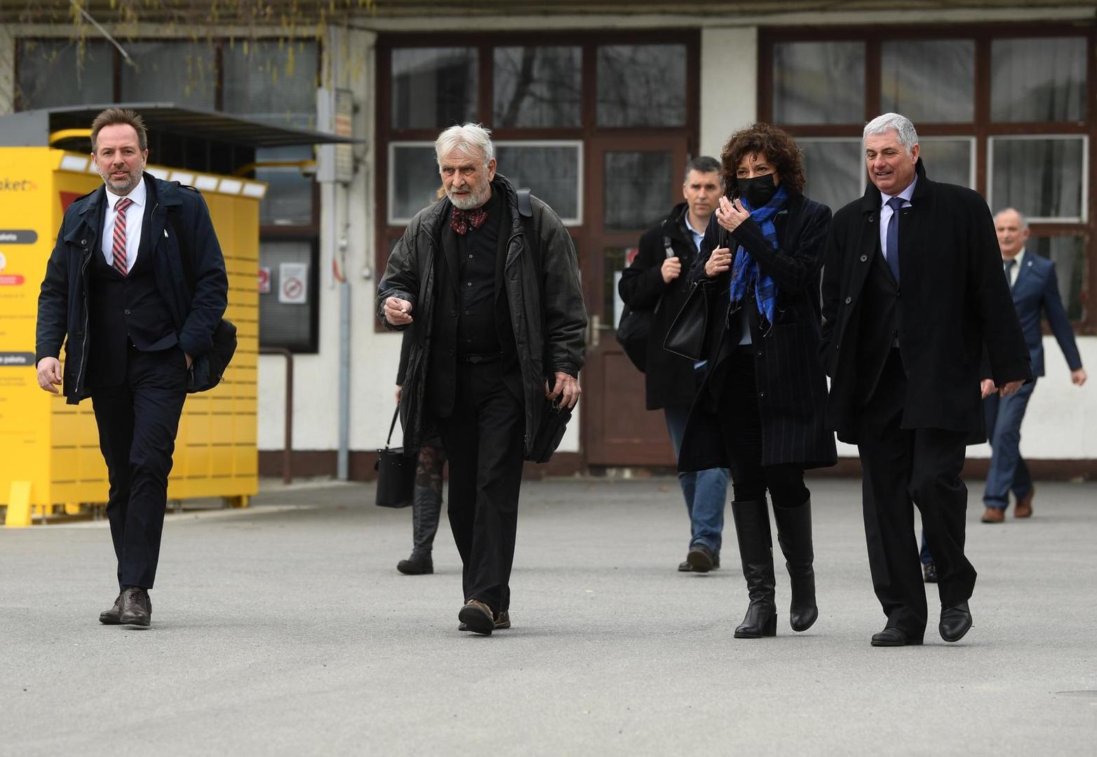 12.03.2021., Zagreb - Sastanak Senata Sveucilista u Zagrebu. Raspravljat ce o stanju na Sveucilistu, ali i potencijalnoj smjeni rektora Damra Borasa. Photo: Marko Lukunic/PIXSELL