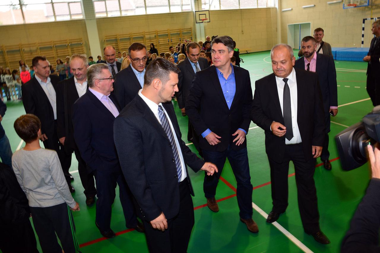 Milanović u dvorani