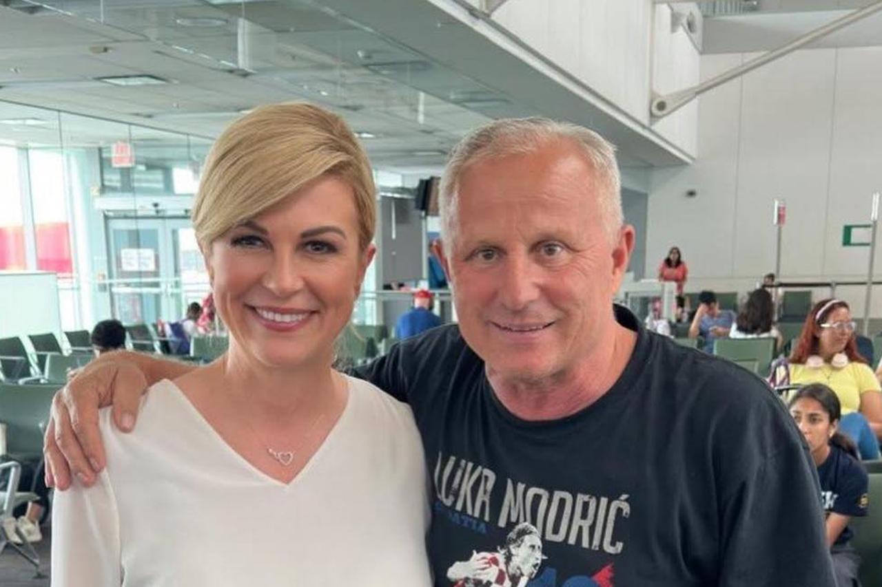 Kolinda Grabar Kitarović i Stipe Modrić
