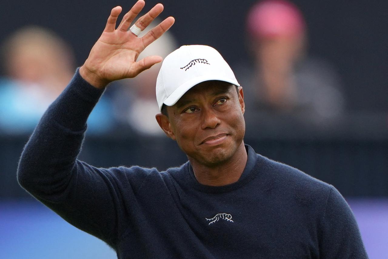 FILE PHOTO: Golf-Woods makes it official, announces relationship with Vanessa Trump