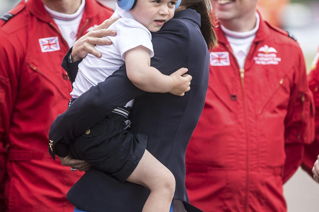 Princ George na airshowu