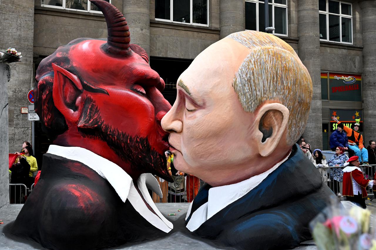 Rose Monday carnival parade in Cologne