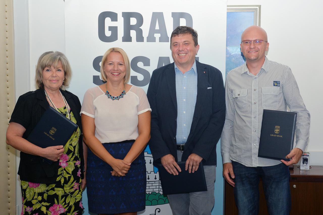 Marina Trtanj, Kristina Ikić Baniček, Krešimir Ivaniš i Ivan Domitrović