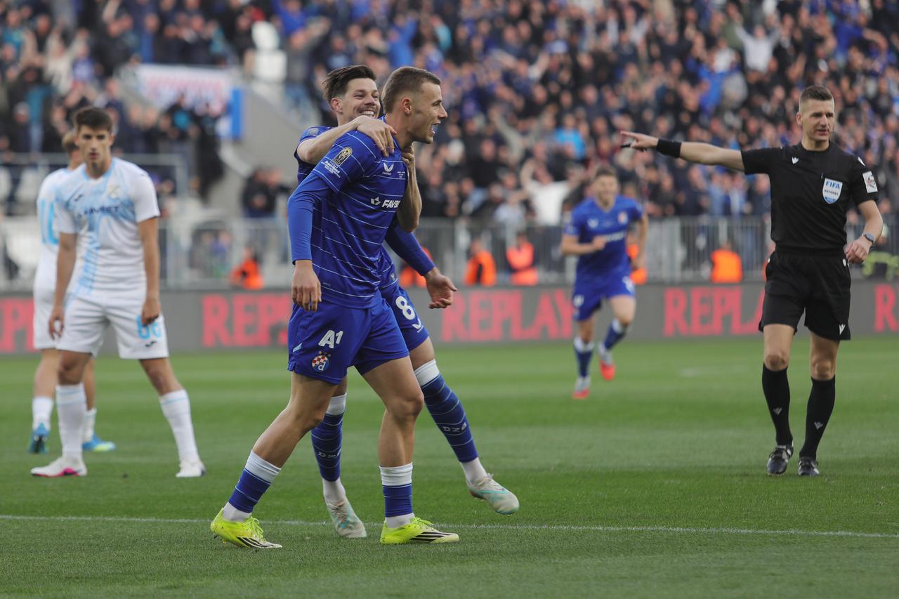 Dinamo i Rijeka u finalu Hrvatskog nogometnog kupa