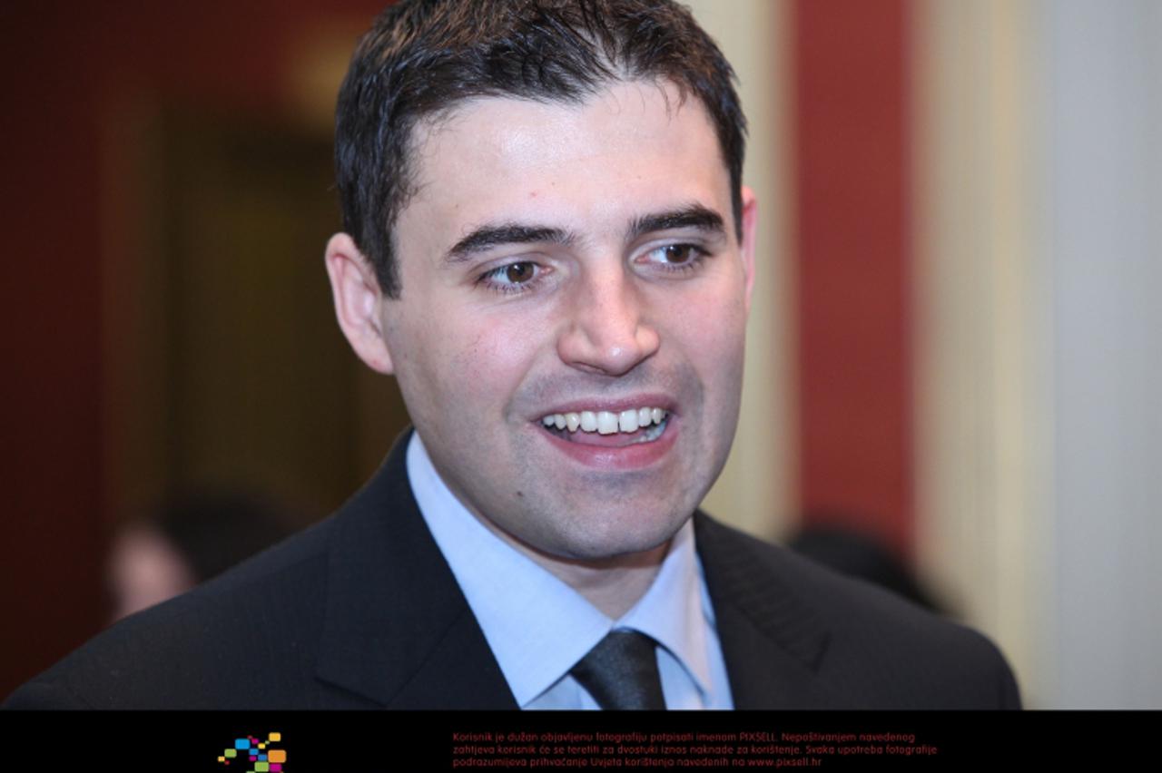 '28.03.2012., Zagreb - Davor Bernardic, predsjednik gradske skupstine grada Zagreba.  Photo: Patrik Macek/PIXSELL'