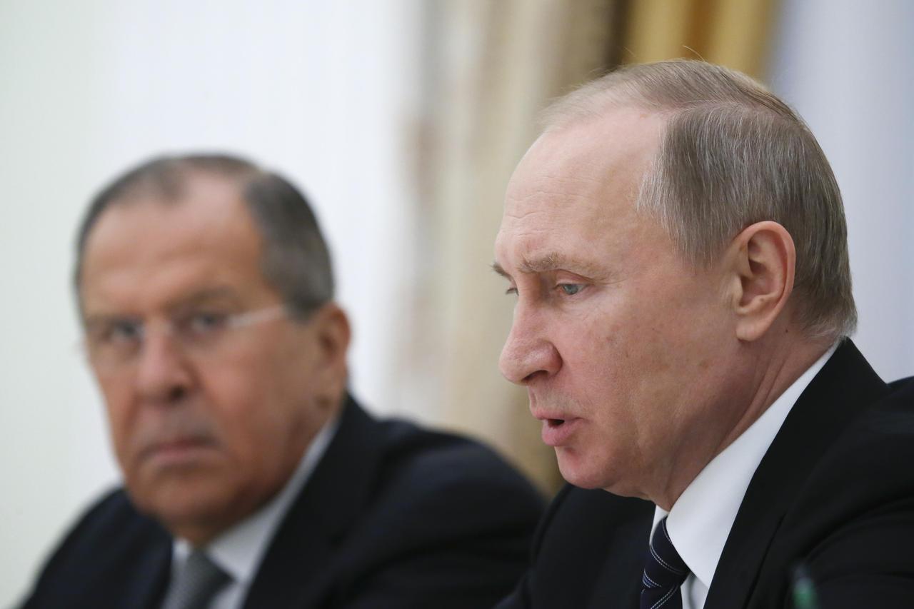 Sergej Lavrov i Vladimir Putin