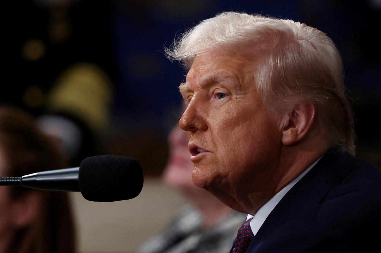 FILE PHOTO: U.S. President Trump delivers a speech to a joint session of Congress