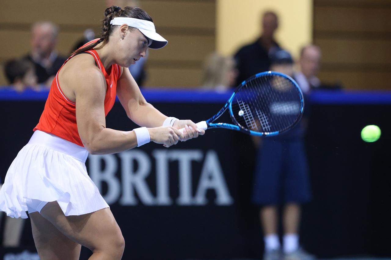 Rijeka: Susret Hrvatske i Njemačke u Billie Jean King Cupu, Ana Konjuh - Jule Niemeier