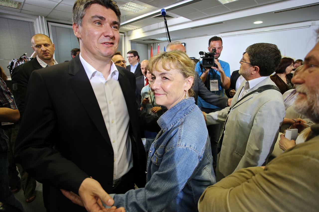 SDP euroizbori Zoran Milanović Vesna Pusić