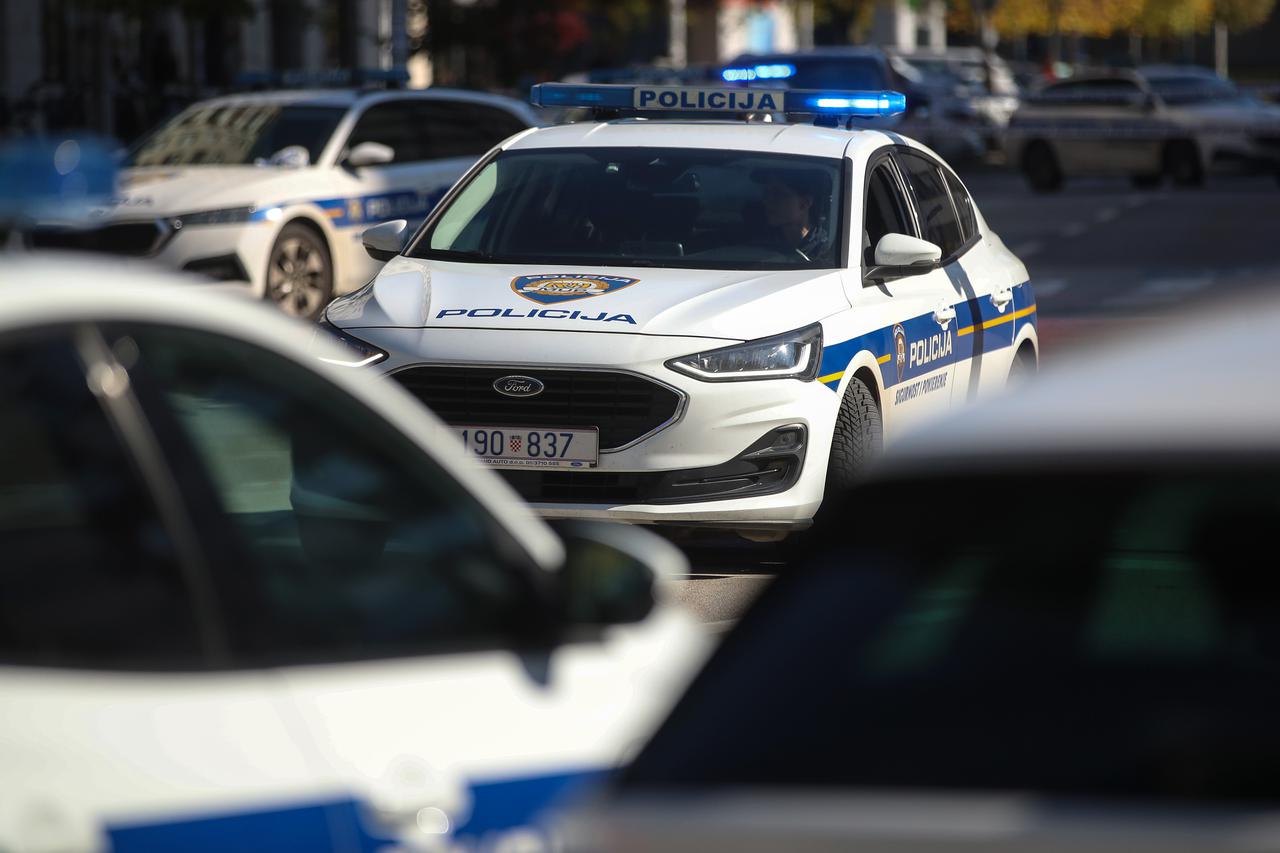 Ilustracija policijske intervencije