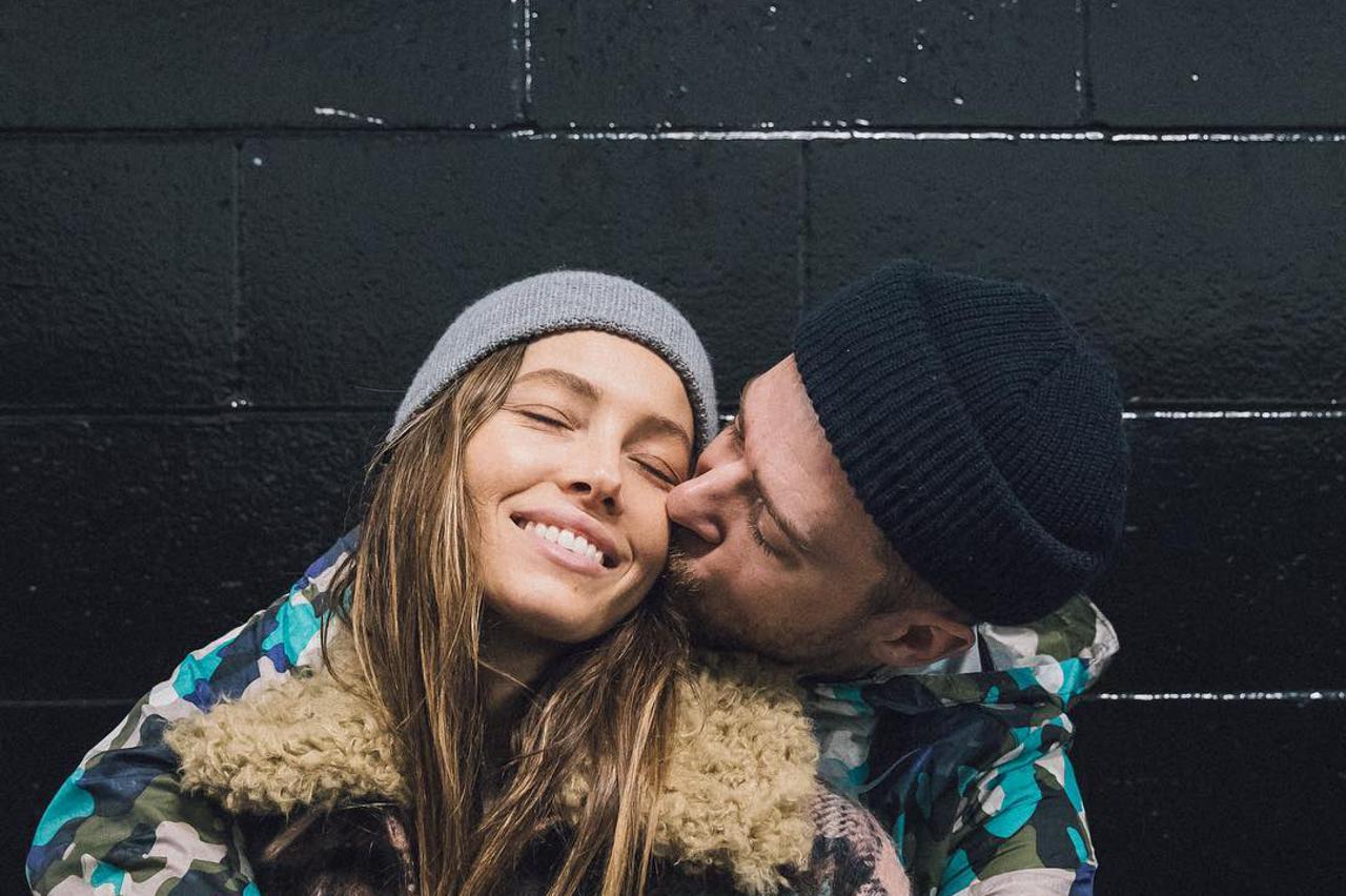 Justin Timberlake sa suprugom Jessicom Biel