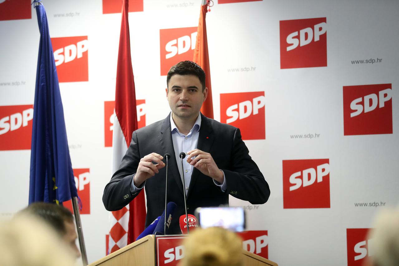 Zagreb: U središnjici SDP-a održana sjednica glavnog odbora stranke