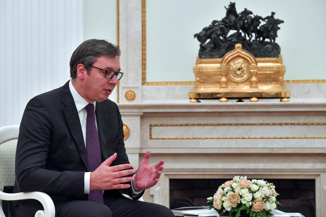 Aleksandar Vučić i Vladimir Putin